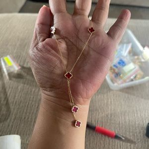 18k Saudi gold necklace 18inch